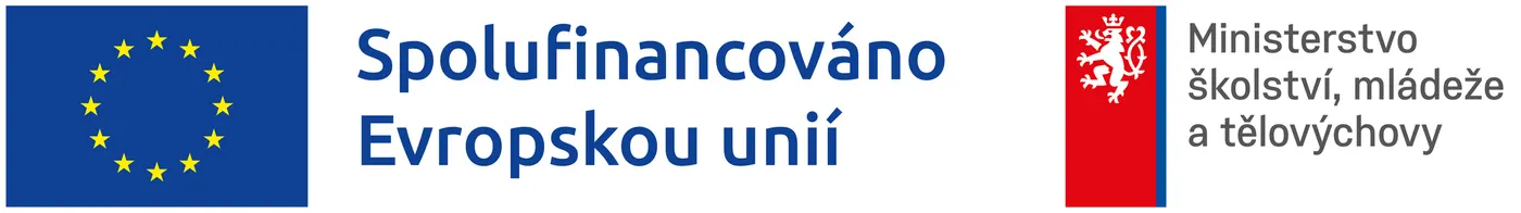 Loga Evropské unie a Ministerstva školství, mládeže a tělovýchovy
